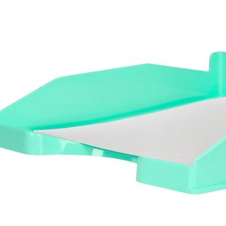 bandeja-sobremesa-plastico-q-connect-menta-papelería-telli