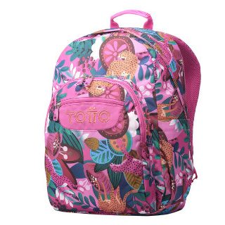 mochila-totto-acuareles-adapt.-a-carro-tropical-jaguar-papelería-telli