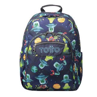 mochila-escolar-totto-acuareles-adapt.-carro-planetas-y-aliens-papelería-telli