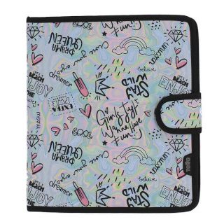 carpeta-de-4-anillas-de-tela-folder-enjoy-papelería-telli
