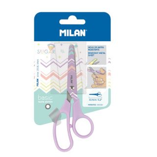 tijera-basic-milan-basic-serie-pastel-lila-papelería-telli
