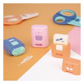 goma-milan-430-con-cepillo-compact--fun-animals-papelería-telli