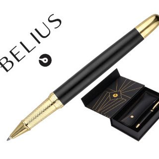 boligrafo-belius-soiree-negro-y-dorado-tinta-azul-papelería-telli