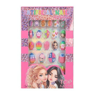 uñas-artificiales-top-model-puntiagudas-papelería-telli