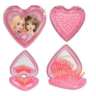 cepillo-top-model-plegable-corazon-beauty-and-me-papelería-telli