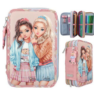 estuche-triple-top-model-team-teddy-papelería-telli