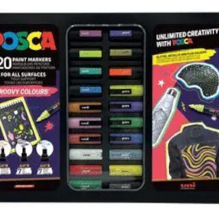 maletin-uni-posca-metalico-20p-surtidos-groovy-colours-papelería-telli