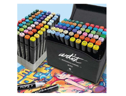 rotuladores-artist-alex-bog-160-doble-punta-base-de-alcohol-papelería-telli