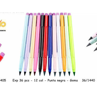 lapiz-infinito-con-goma-colores-surtidos-papelería-telli