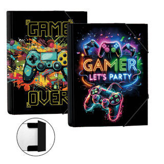 carpeta-solapa-dura-a4-senfort-gamer-over-surtido-papelería-telli
