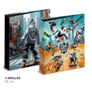 carpeta-4-anillas-folio-senfort-35-mm-skate-city-papelería-telli