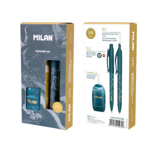caja-regalo-milan-boligrafo--portaminas-y-afilaborra-lava-azul-marino-papelería-telli