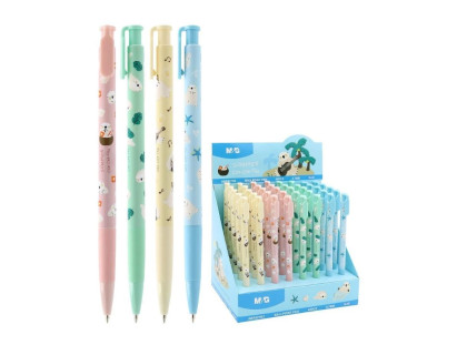 boligrafo-retractil-azul-summer-papelería-telli