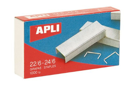 grapas-apli-22/6---24/6-galvanizadas-1000-papelería-telli