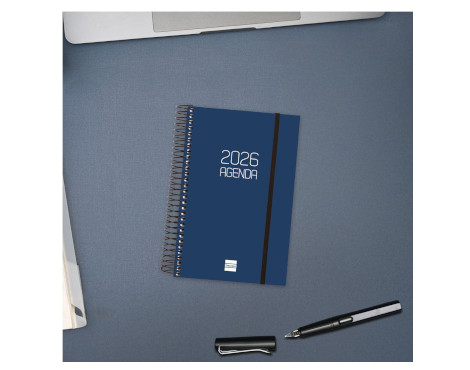 agenda-espiral-opaque-2026-e5-dp-azul-papelería-telli