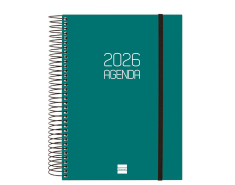 agenda-espiral-opaque-2026-e10-dp-verde-papelería-telli