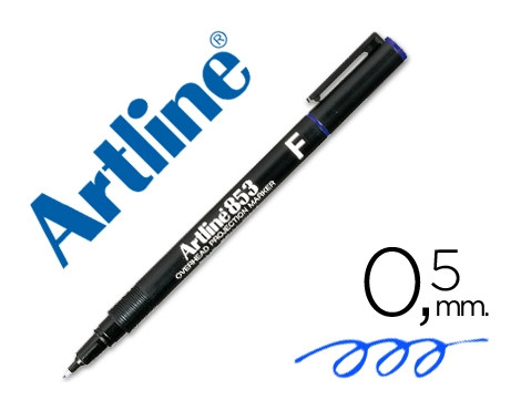 rotulador-artline-853-permanente-pf-azul-papelería-telli