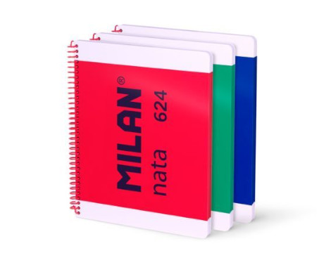 cuaderno-espiral-milan-624-a4-t/d-cuadros-5-mm-160-hojas-95-grs.-verde-papelería-telli