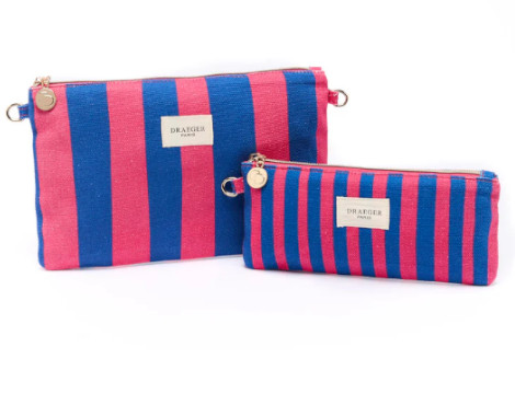 estuche-office-chic-frambuesa-y-azul-papelería-telli