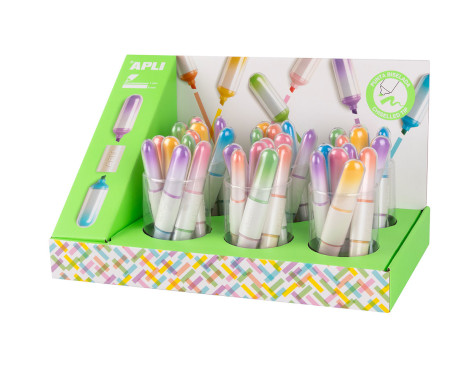 rotulador-faber-fluorescente-apli-doble-punta-papelería-telli