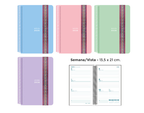 agenda-espiral-poliprop.-senfort-2026-13-5-x-21-d/p-pastel-goma-decorada-papelería-telli