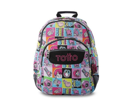 mochila-escolar-totto-rayol-k-pop-papelería-telli