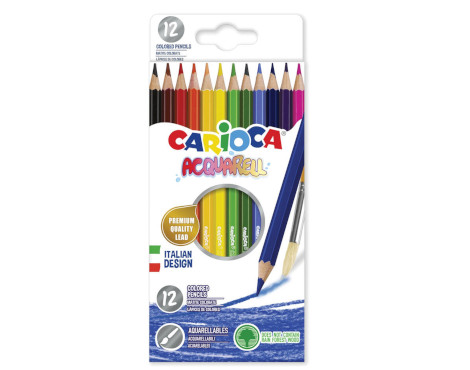lapices-de-colores-carioca-acuarelables-12-colores-papelería-telli