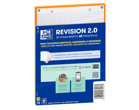 fichas-oxford-revision-2.0-a5-cuadros-naranja-papelería-telli