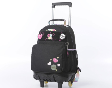 mochila-totto-morral-con-ruedas-glowing-negra-m-papelería-telli