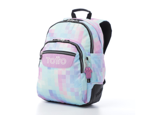 mochila-totto-morral-rayol-glitter-pixelly-papelería-telli