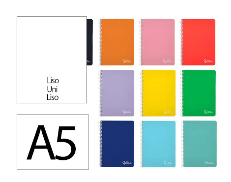 cuaderno-espiral-liderpapel-a5-witty-tapa-dura-80h-90gr-liso-sin-margen-surtido-papelería-telli
