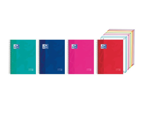 cuaderno-oxford-a4+-europeanbook10-200-hojas-5x5-colores-vivos-papelería-telli