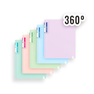 carpeta-anillas-foam-soft-4/25-mm-menta-papelería-telli