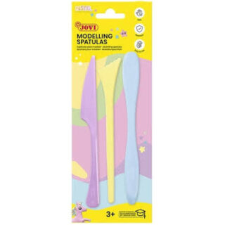 espatulas-para-modelar-3-piezas-jovi-color-pastel-papelería-telli