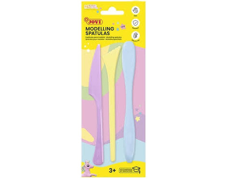 espatulas-para-modelar-3-piezas-jovi-color-pastel-papelería-telli