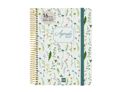 agenda-finocam-espiral-26-27-16-meses-cloe-e10-svh-verde-papelería-telli