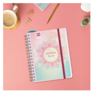 agenda-docente-magistral-26-27-mandala-personalizable-papelería-telli