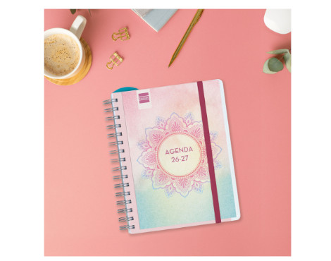 agenda-docente-magistral-26-27-mandala-personalizable-papelería-telli