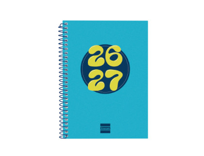agenda-escolar-26-27-cool-1/8-svh-azul-papelería-telli