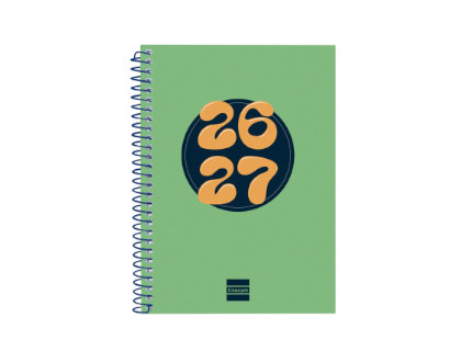agenda-escolar-26-27-cool-1/8-svh-verde-papelería-telli