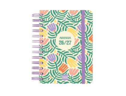 agenda-escolar-26-27-cosmo-1/8-d/p-garden-papelería-telli