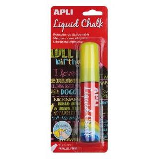 rotulador-de-tiza-borrable-amarillo-10x15-papelería-telli