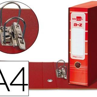archivador-de-palanca-liderpapel-a4-filing-system-forrado-rojo-con-caja-papelería-telli
