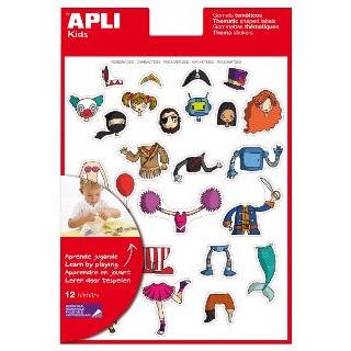 gomets-personajes-apli-papelería-telli