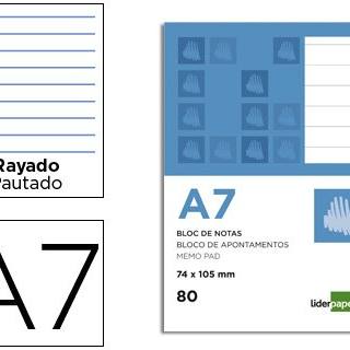 bloc-notas-liderpapel-horizontal-a7-80-hojas-60gs-perforado-papelería-telli