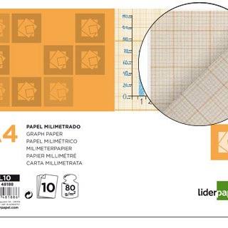 papel-dibujo-liderpapel-210x297mm-80g/m2-milimetrado-pack-de-10-papelería-telli