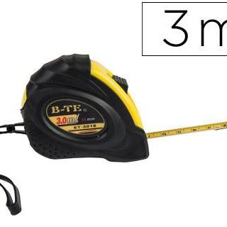 flexometro-q-connect-de-3-mt-con-freno-material-antichoque-16-mm-de-ancho-papelería-telli