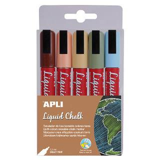 pack-5-rotuladores-de-tiza-borrable-colores-pasteles-papelería-telli