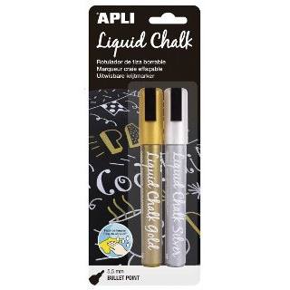 rotulador-de-tiza-borrable-5-5mm-oro/plata-papelería-telli